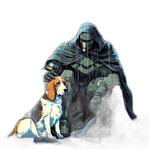 animal, creature, jacket, concept art transparent PNG cut-out