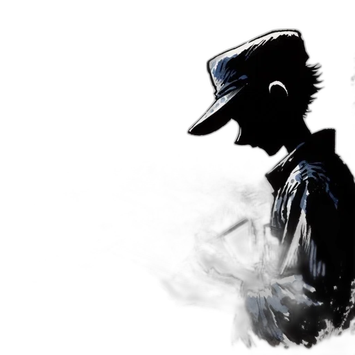 hat, jacket, mask, face transparent PNG cut-out