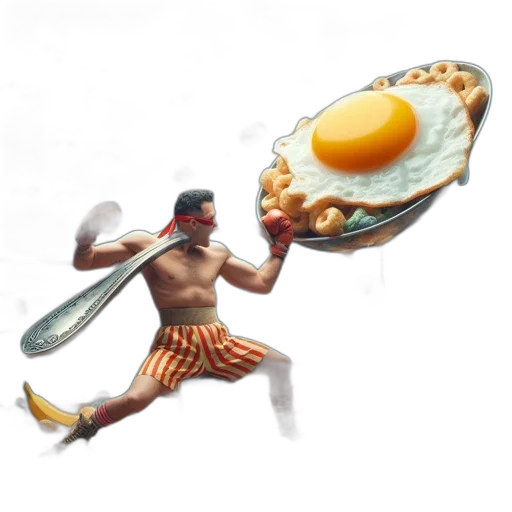 food, weapon, concept art, 3d render transparent PNG cut-out