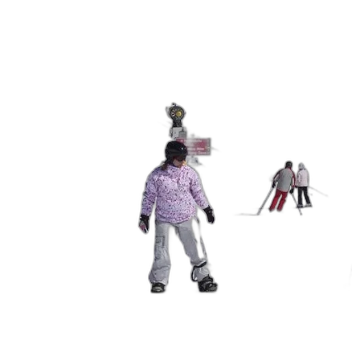 robot, jacket, staff, weapon transparent PNG cut-out