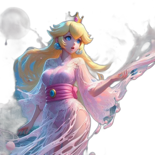 dress, crown, concept art, fantasy art transparent PNG cut-out