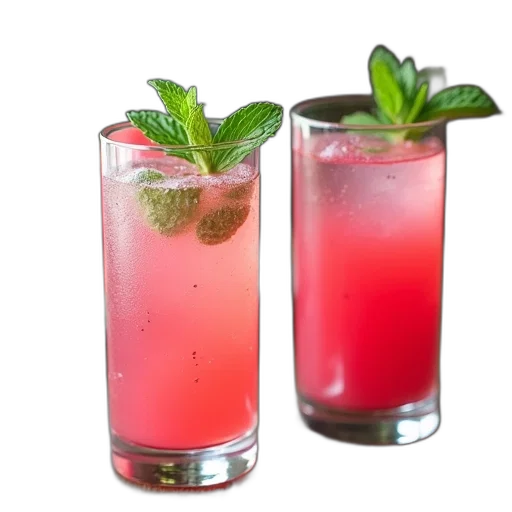 food, photorealistic, 3d render, two transparent PNG cut-out