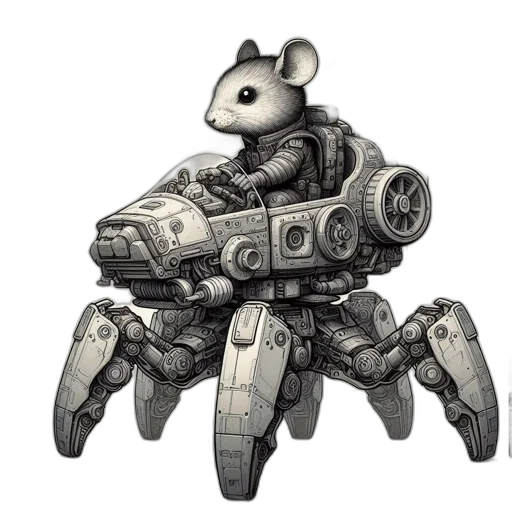 robot, weapon, animal, creature transparent PNG cut-out