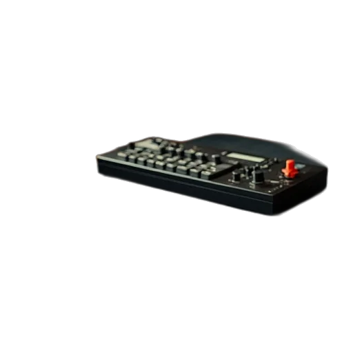3d render, old, school, radio transparent PNG cut-out