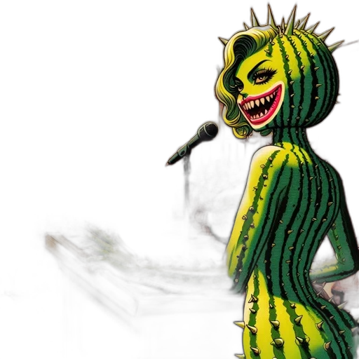 creature, mask, dress, concept art transparent PNG cut-out