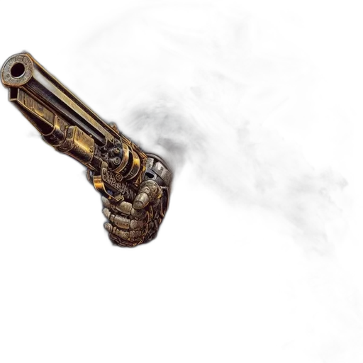 weapon, sword, staff, robot transparent PNG cut-out