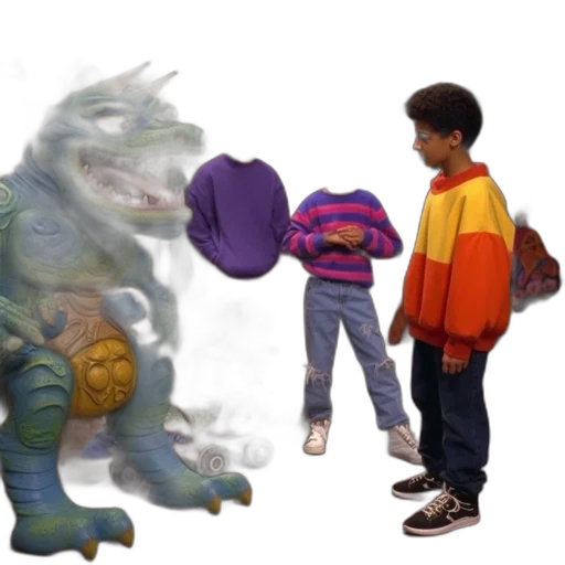 creature, dragon, jacket, animal transparent PNG cut-out