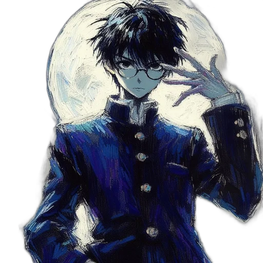 jacket, mask, umbrella, staff transparent PNG cut-out