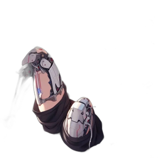 shoes, weapon, robot, mask transparent PNG cut-out