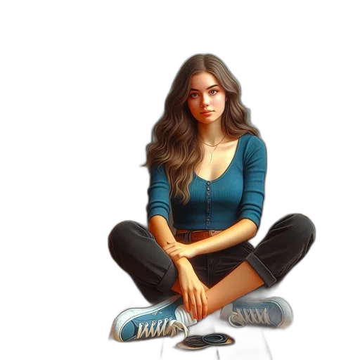shoes, face, photorealistic, cartoon transparent PNG cut-out