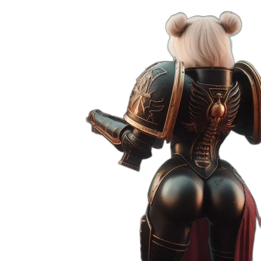 robot, weapon, 3d render, concept art transparent PNG cut-out