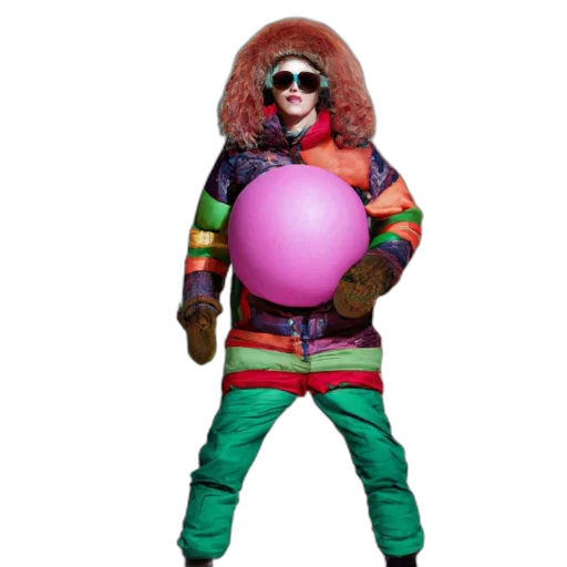 jacket, creature, hat, robot transparent PNG cut-out