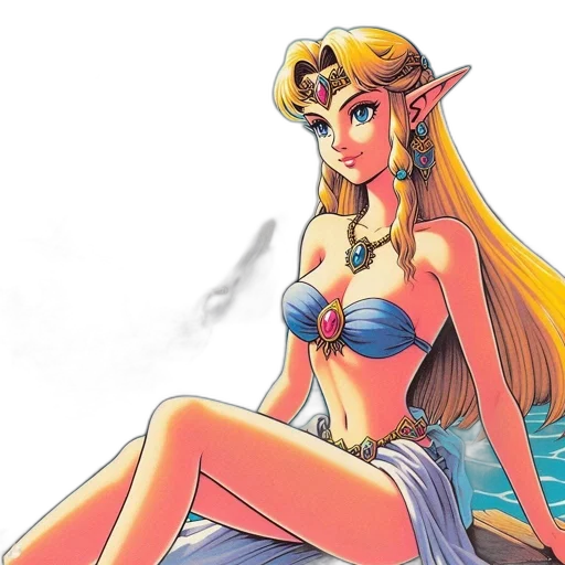 dress, dragon, staff, jewelry transparent PNG cut-out