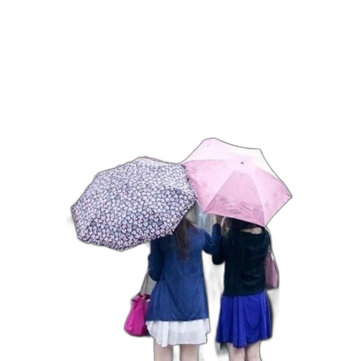 umbrella, dress, hat, jacket transparent PNG cut-out