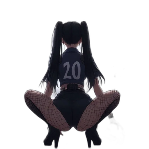 dress, hair, jacket, robot transparent PNG cut-out