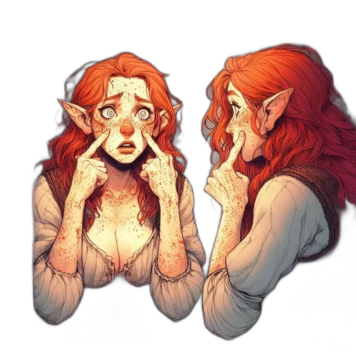 face, mask, creature, concept art transparent PNG cut-out