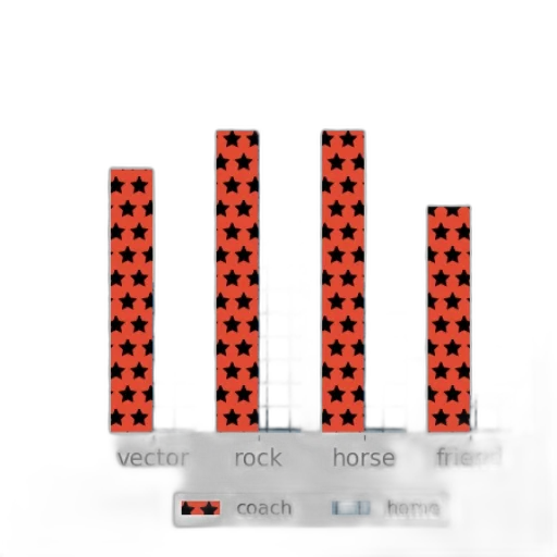 3d render, red, monochrome, bar transparent PNG cut-out
