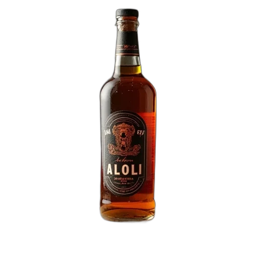 bottle, food, 3d render, woodies transparent PNG cut-out