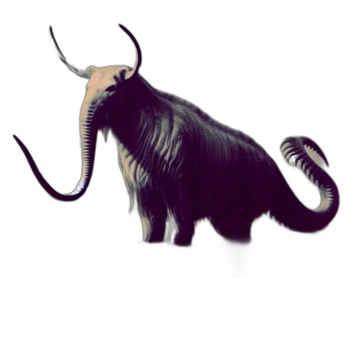 animal, creature, dragon, staff transparent PNG cut-out
