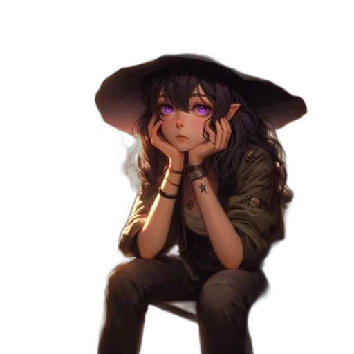hat, jacket, mask, face transparent PNG cut-out