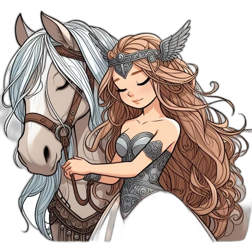 fantasy art, cartoon, anime, pixel art transparent PNG cut-out
