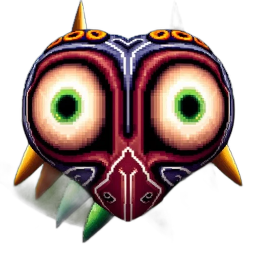 mask, face, creature, staff transparent PNG cut-out