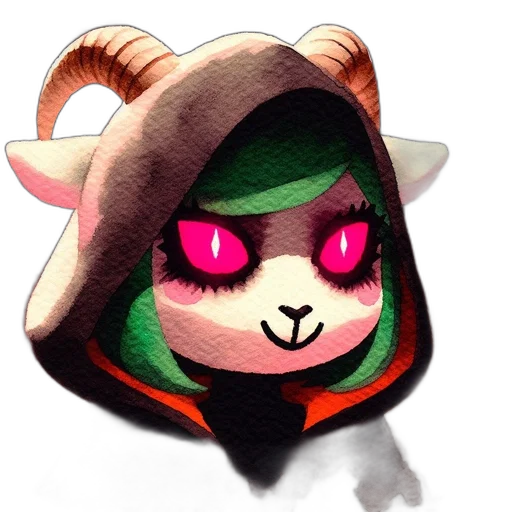 mask, creature, animal, staff transparent PNG cut-out