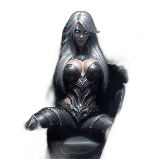 dress, weapon, staff, robot transparent PNG cut-out