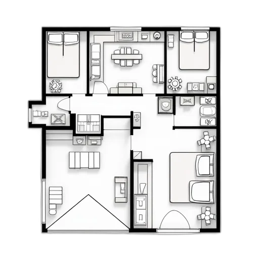 building, 3d render, concept art, photorealistic transparent PNG cut-out