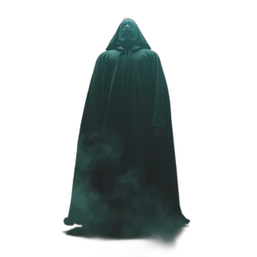 dress, mask, staff, jacket transparent PNG cut-out