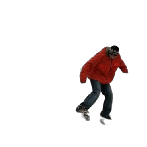 jacket, hat, staff, shoes transparent PNG cut-out