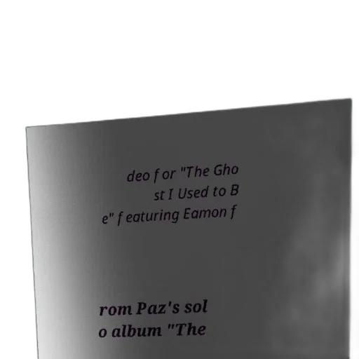 poster, video, gho, used transparent PNG cut-out