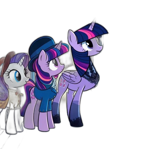 concept art, cartoon, 3d render, three transparent PNG cut-out