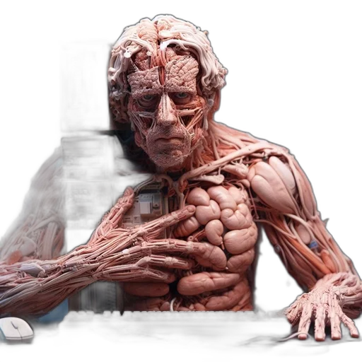 creature, robot, face, concept art transparent PNG cut-out