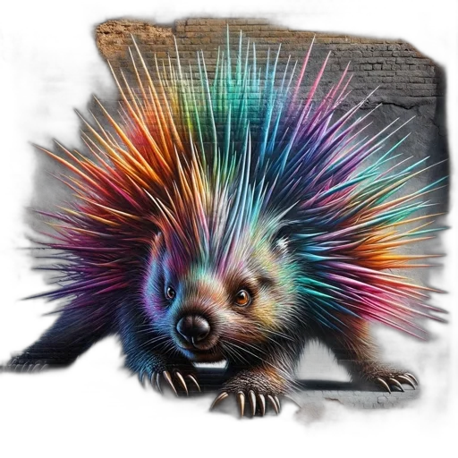 animal, creature, hair, staff transparent PNG cut-out