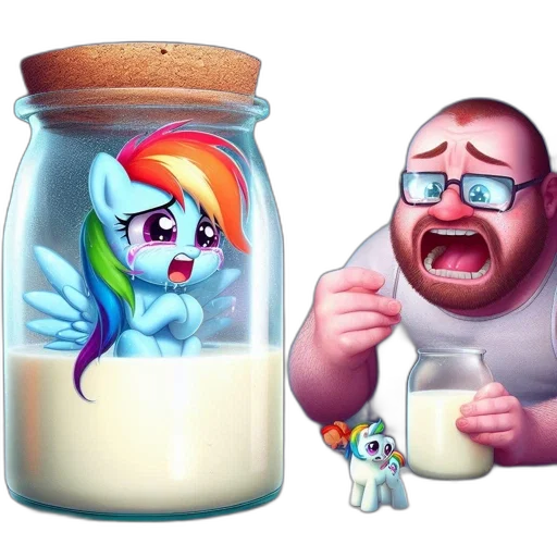 bottle, concept art, pixel art, cartoon transparent PNG cut-out
