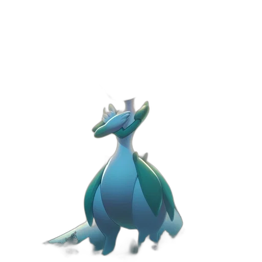 dragon, creature, animal, staff transparent PNG cut-out