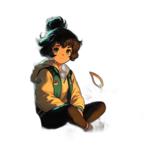 jacket, staff, face, mask transparent PNG cut-out