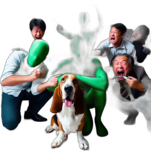 mask, animal, creature, staff transparent PNG cut-out