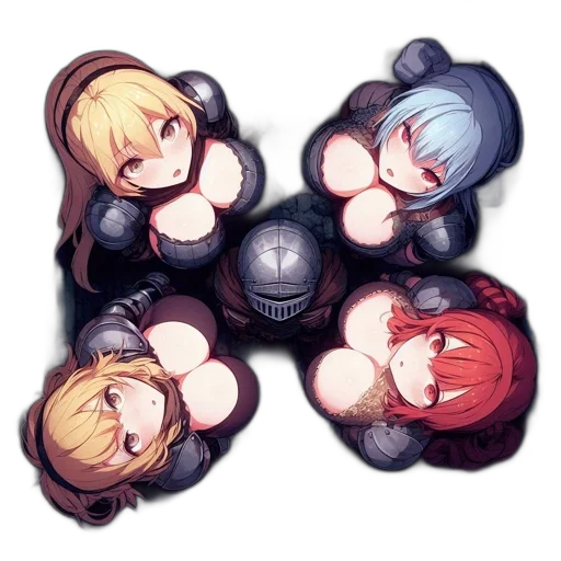 crown, mask, staff, jacket transparent PNG cut-out