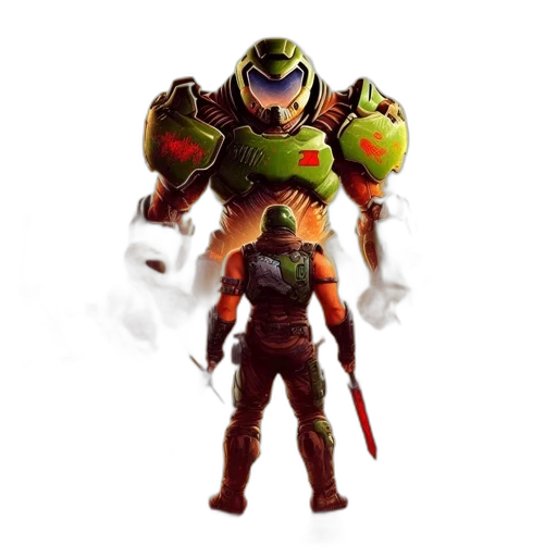 robot, weapon, staff, concept art transparent PNG cut-out