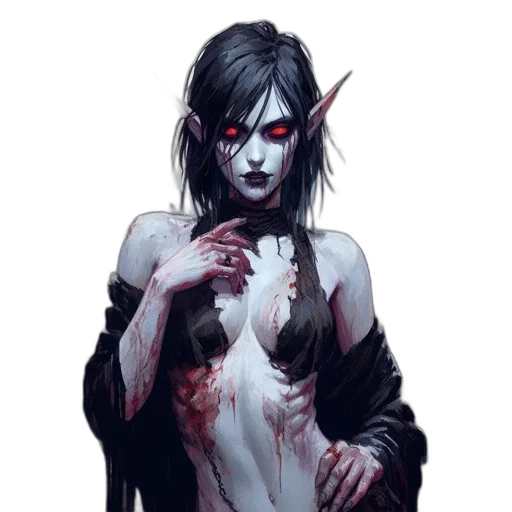 fantasy art, concept art, comic book art, pixel art transparent PNG cut-out