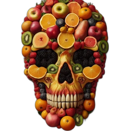 food, mask, crown, face transparent PNG cut-out