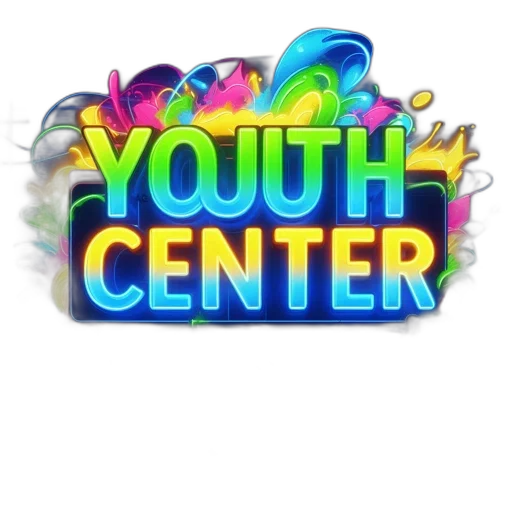 3d render, concept art, neon, colorful transparent PNG cut-out
