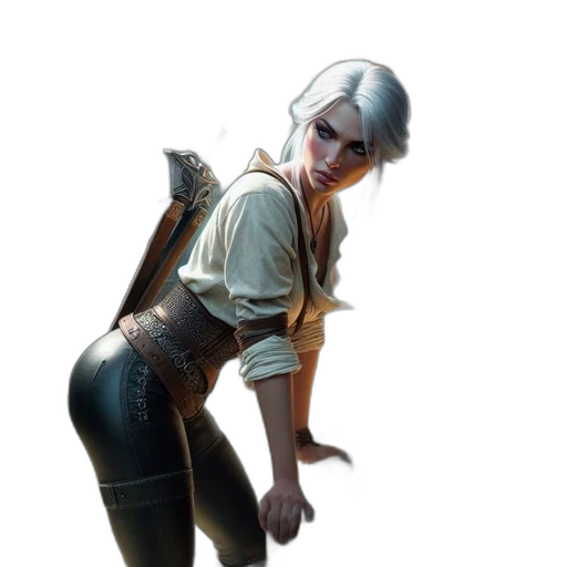 staff, weapon, jacket, creature transparent PNG cut-out