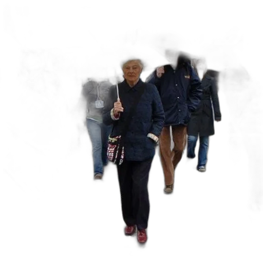jacket, staff, umbrella, dress transparent PNG cut-out