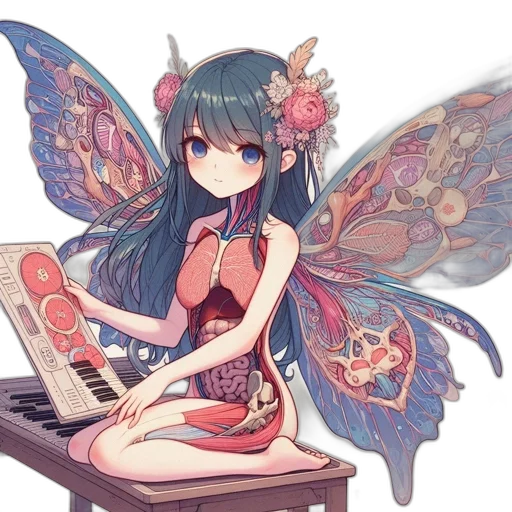 dragon, dress, robot, creature transparent PNG cut-out