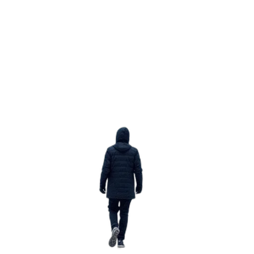 jacket, umbrella, creature, robot transparent PNG cut-out
