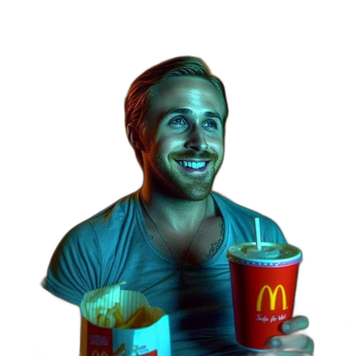 food, face, robot, creature transparent PNG cut-out