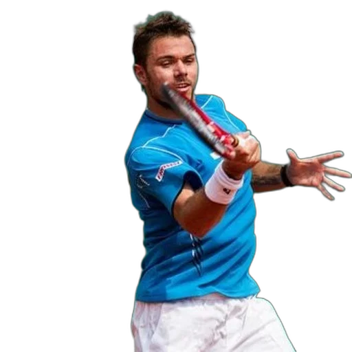 staff, tennis, player, blue transparent PNG cut-out